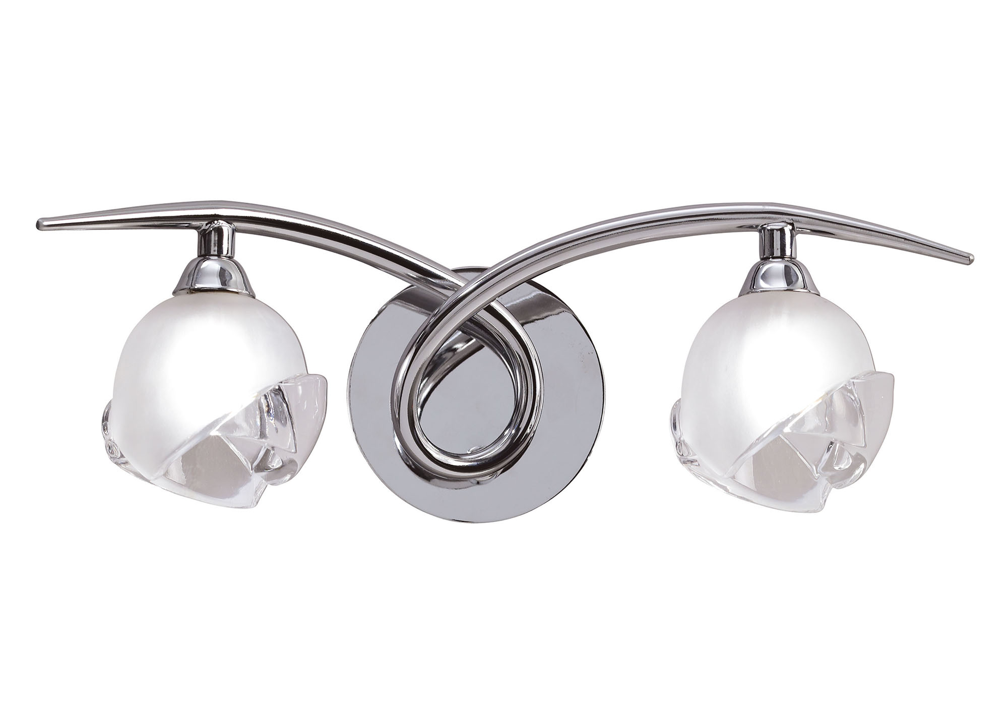 M0817/S  Fragma Switched Wall Lamp 2 Light